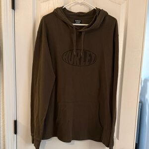 Men's Hurley pullover hoodie.